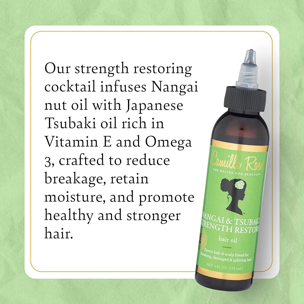Camille Rose Hair Oil Collection 4oz - Image 5