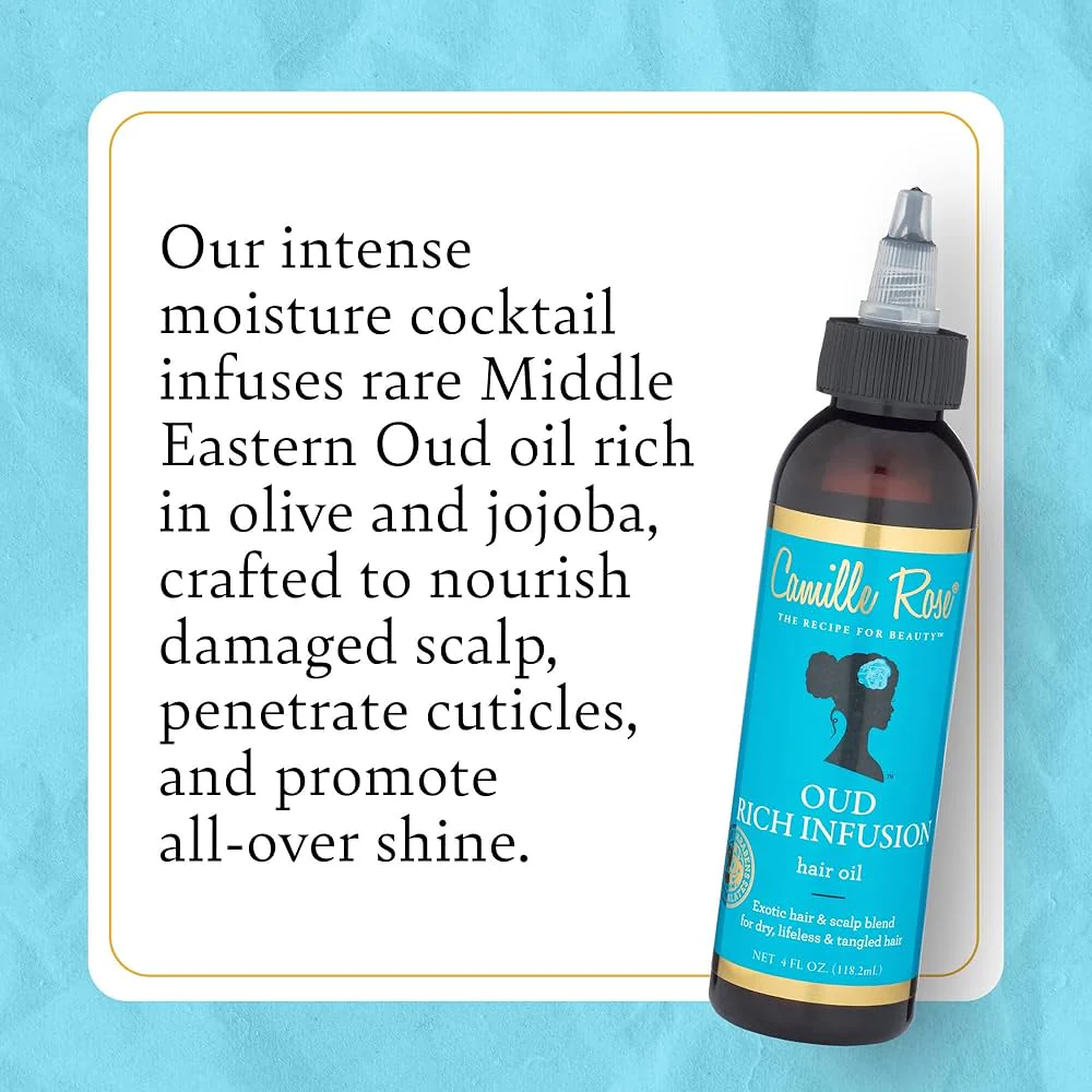 Camille Rose Hair Oil Collection 4oz - Image 7