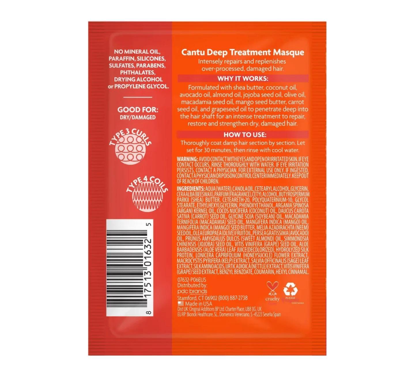 Cantu Intensive Repair Deep Treatment Masque - 1.75 oz - Image 2