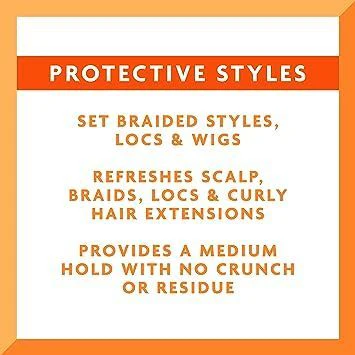 Cantu Protective Styles by Angela Setting Foam 8oz - Image 5