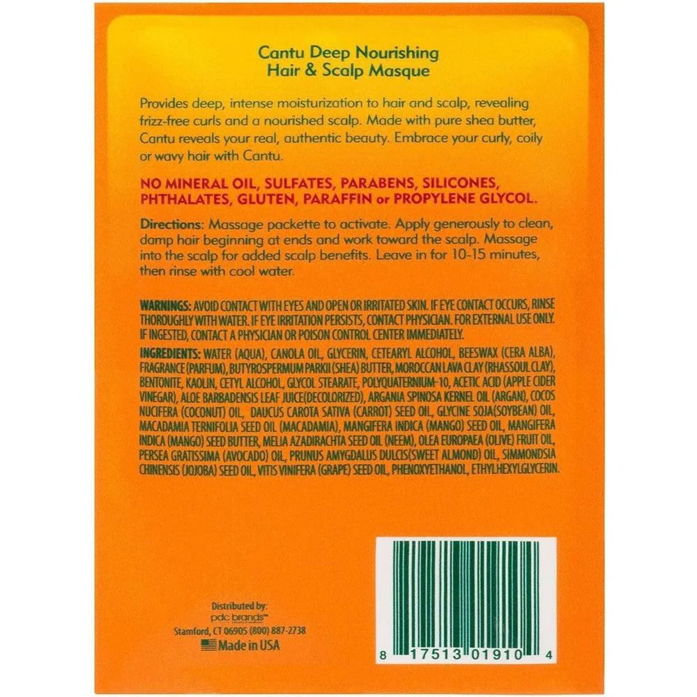 Cantu Shea Butter Natural Hair Deep Nourishing Masque - 1.5oz - Image 2