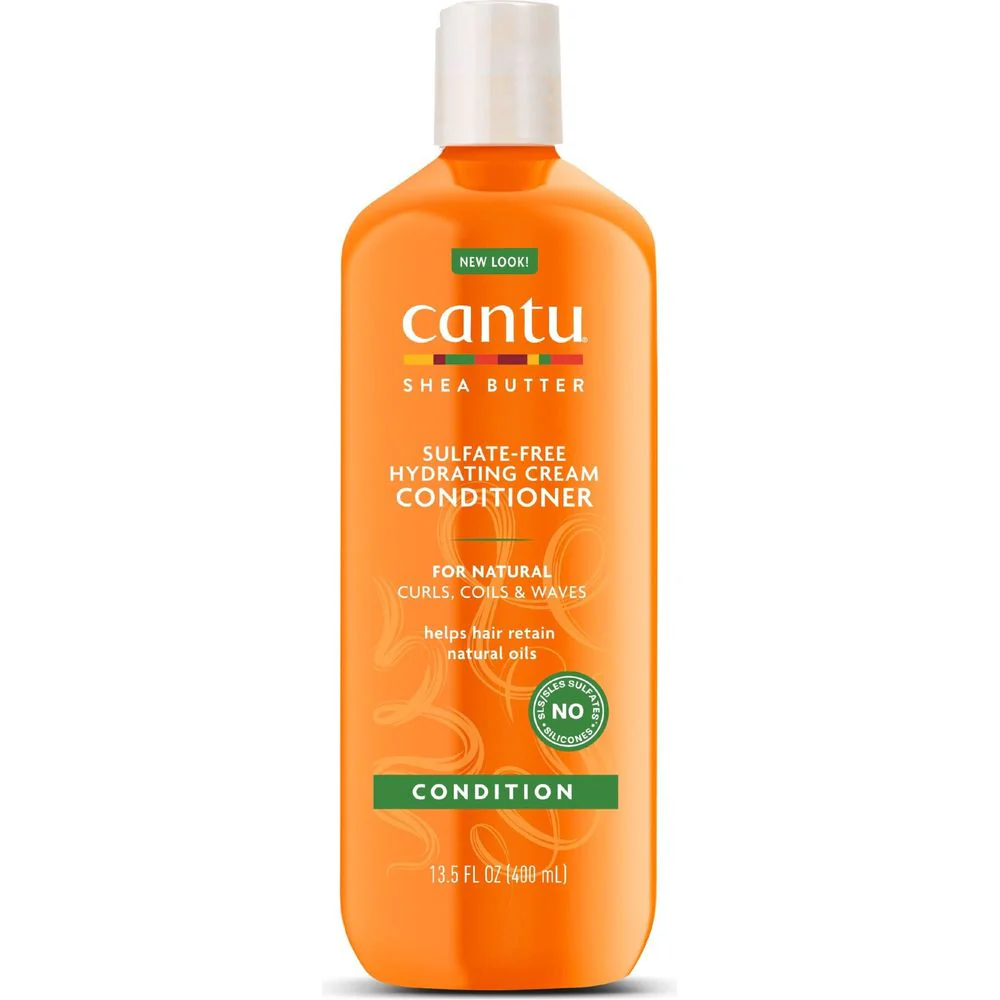 Cantu Shea Butter Sulfate-Free Hydrating Cream Conditioner 3oz/13.5oz/25oz