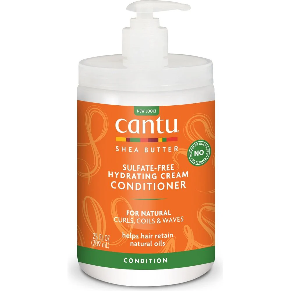 Cantu Shea Butter Sulfate-Free Hydrating Cream Conditioner 3oz/13.5oz/25oz - Image 3