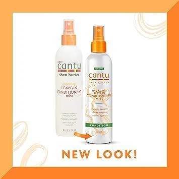 Cantu Shea Butter Hydrating Leave-In Conditioning Mist 8oz - Image 2