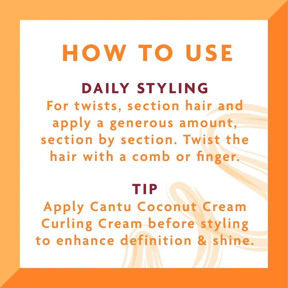 Cantu Shea Butter Moisturizing Twist & Lock Gel 13oz - Image 5