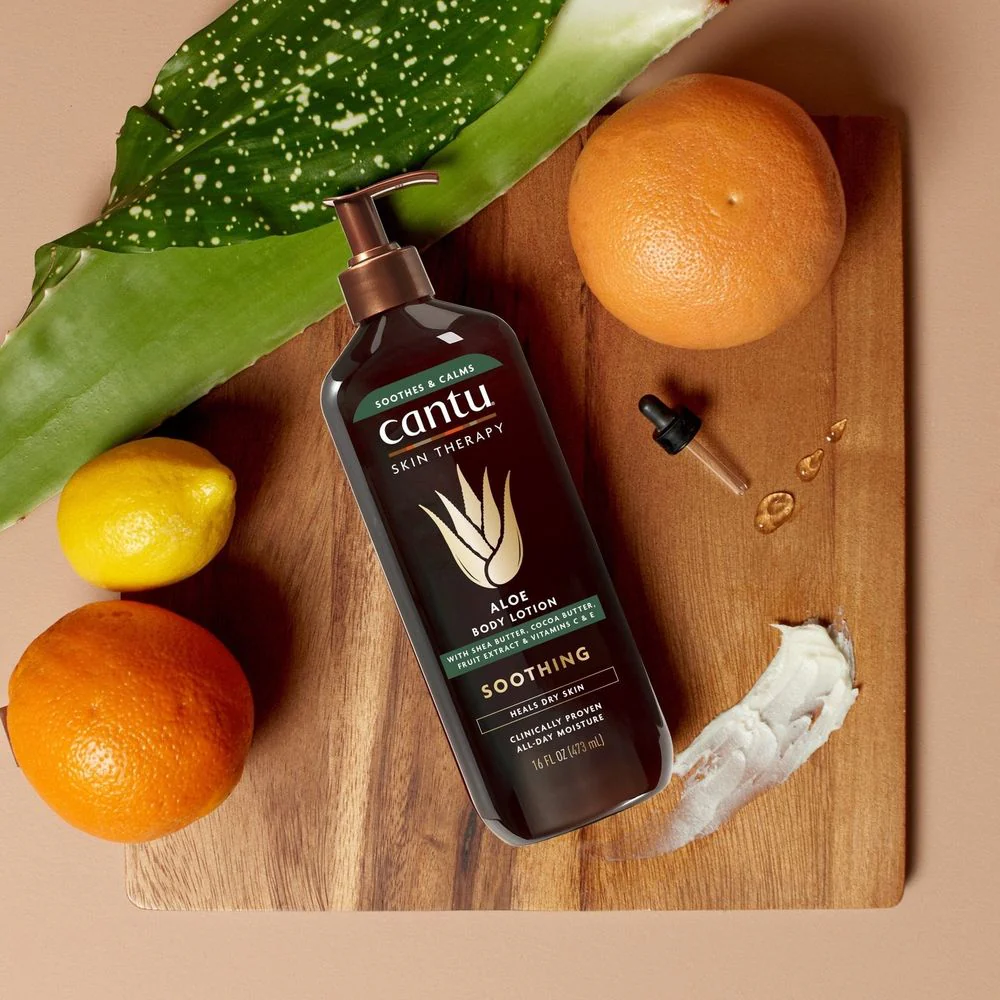 Cantu Skin Therapy Soothing Aloe Vera Body Lotion 16oz - Image 3