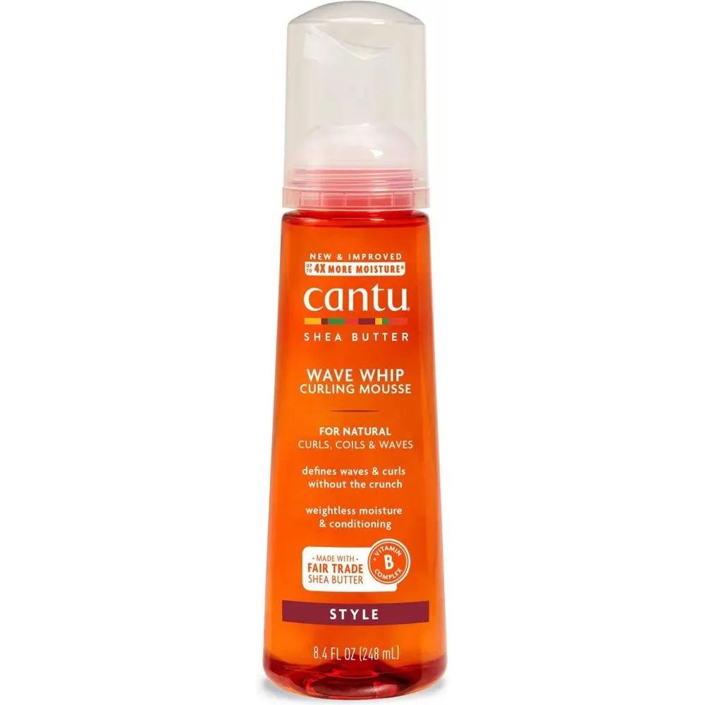 Cantu Wave Whip Curling Mousse – 8.4 fl oz