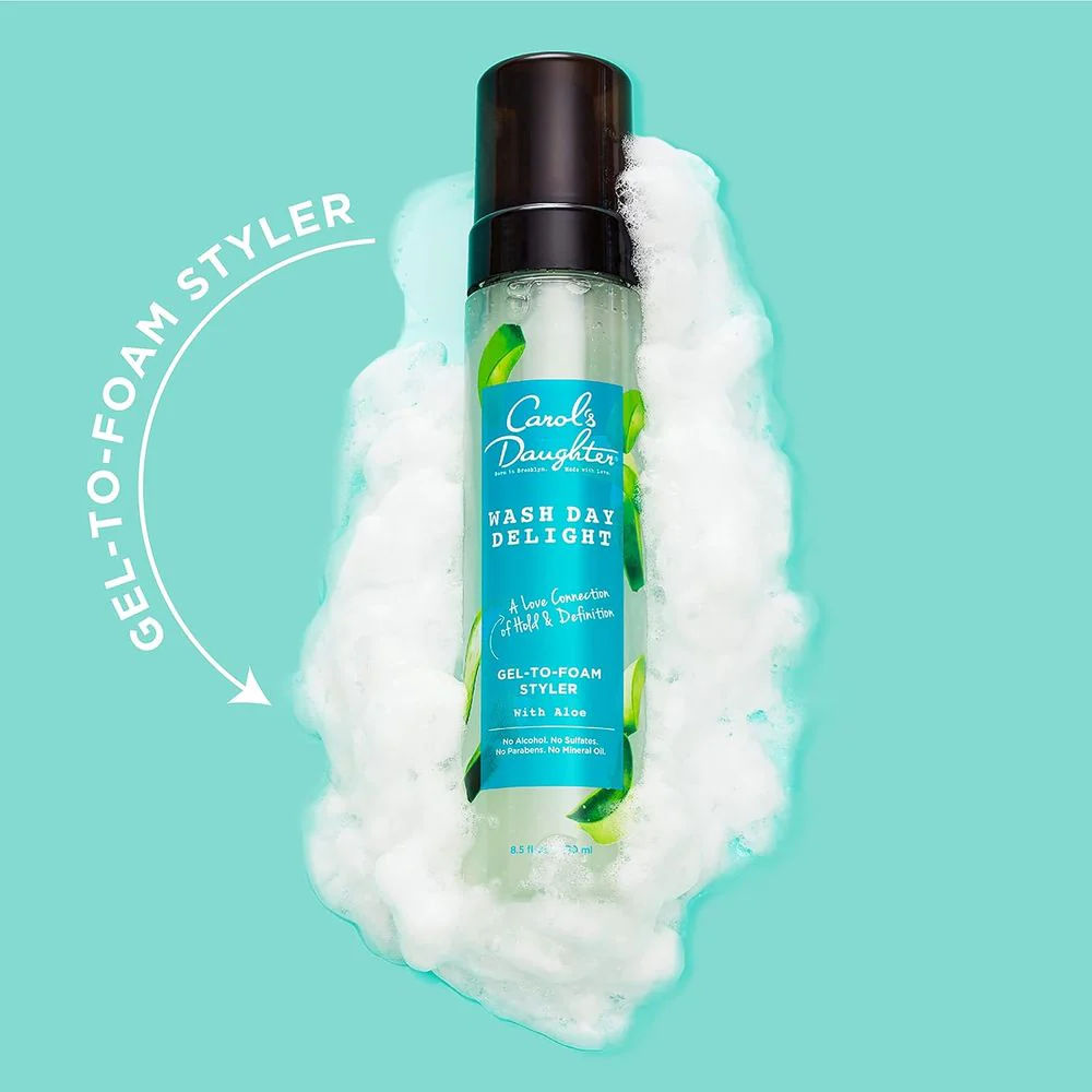 Carol’s Daughter Wash Day Delight Hair Gel-to-Foam Mousse - Image 4
