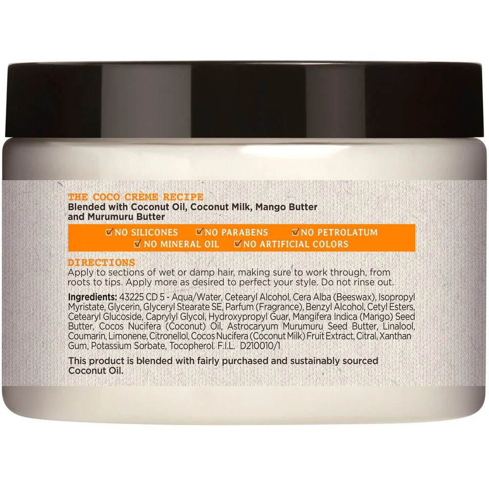 Carol's Daughter Coco Creme Curl Shaping Cream Gel - 12 oz & 16 oz - Image 2