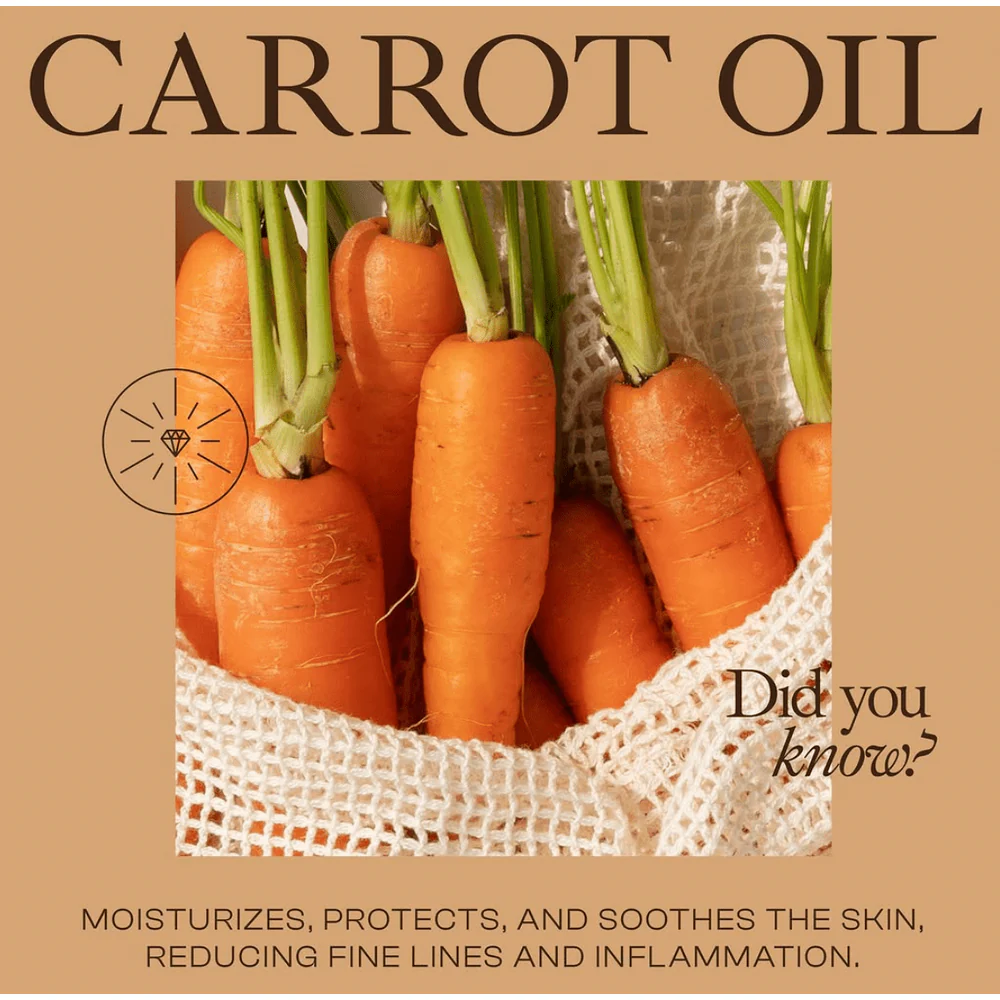 Carrot Glow Intense Toning Treatment Serum Carrot Oil - 1.66oz - Image 3