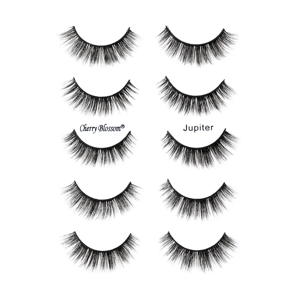 Cherry Blossom Faux Mink 3D Eyelashes โ 5+1 Free Pair - Image 3