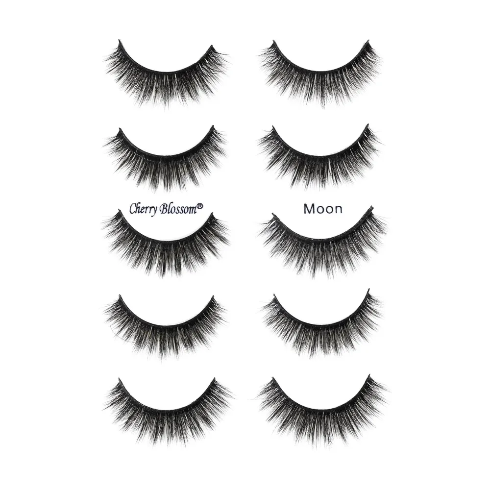 Cherry Blossom Faux Mink 3D Eyelashes โ 5+1 Free Pair - Image 5