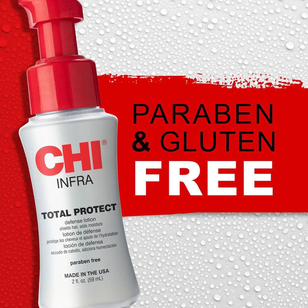 CHI Infra Total Protect Leave-In Conditioner & Thermal Protection Spray β 2 oz - Image 4
