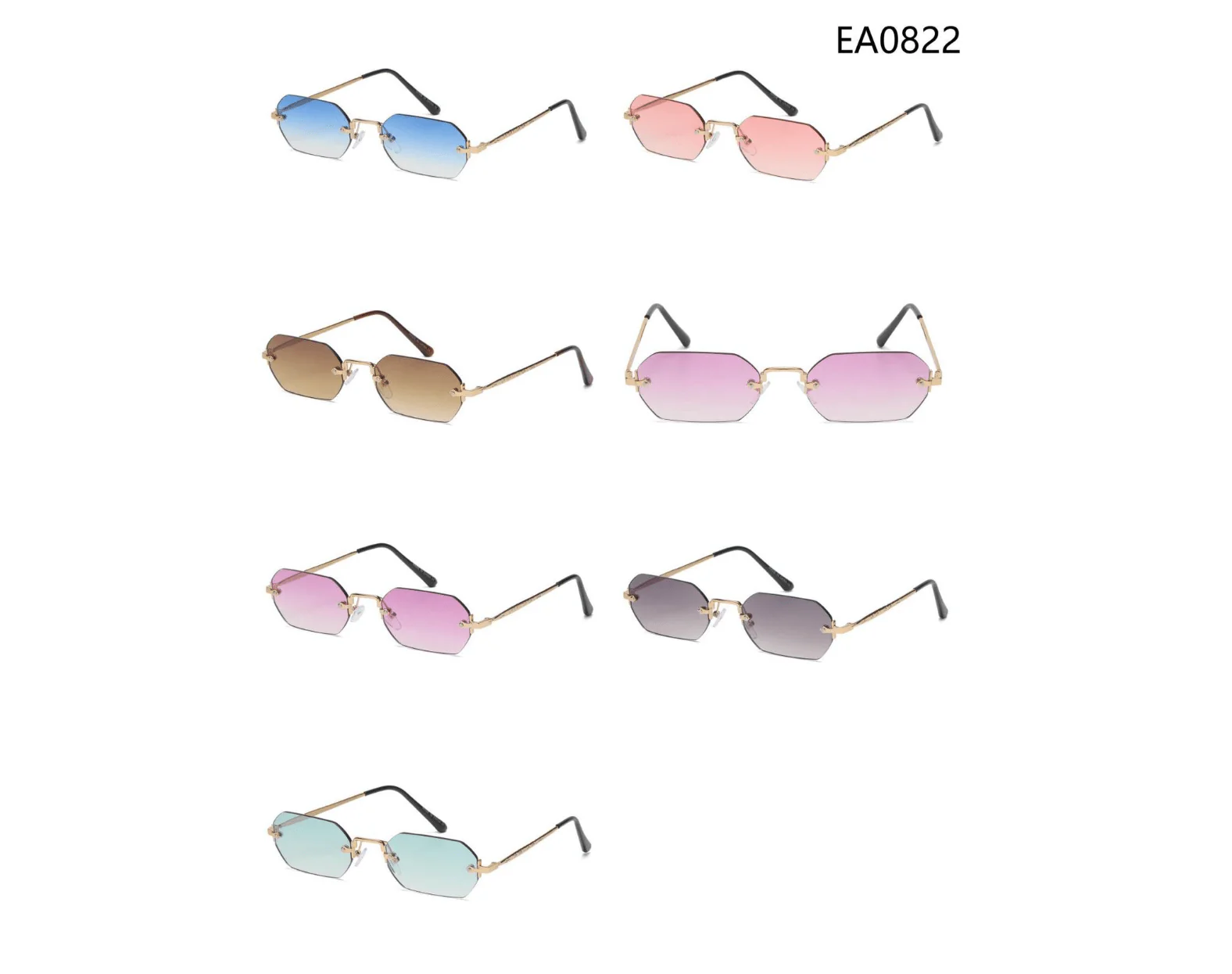 Chic Looks Sunglasses - EA0822 - Image 2