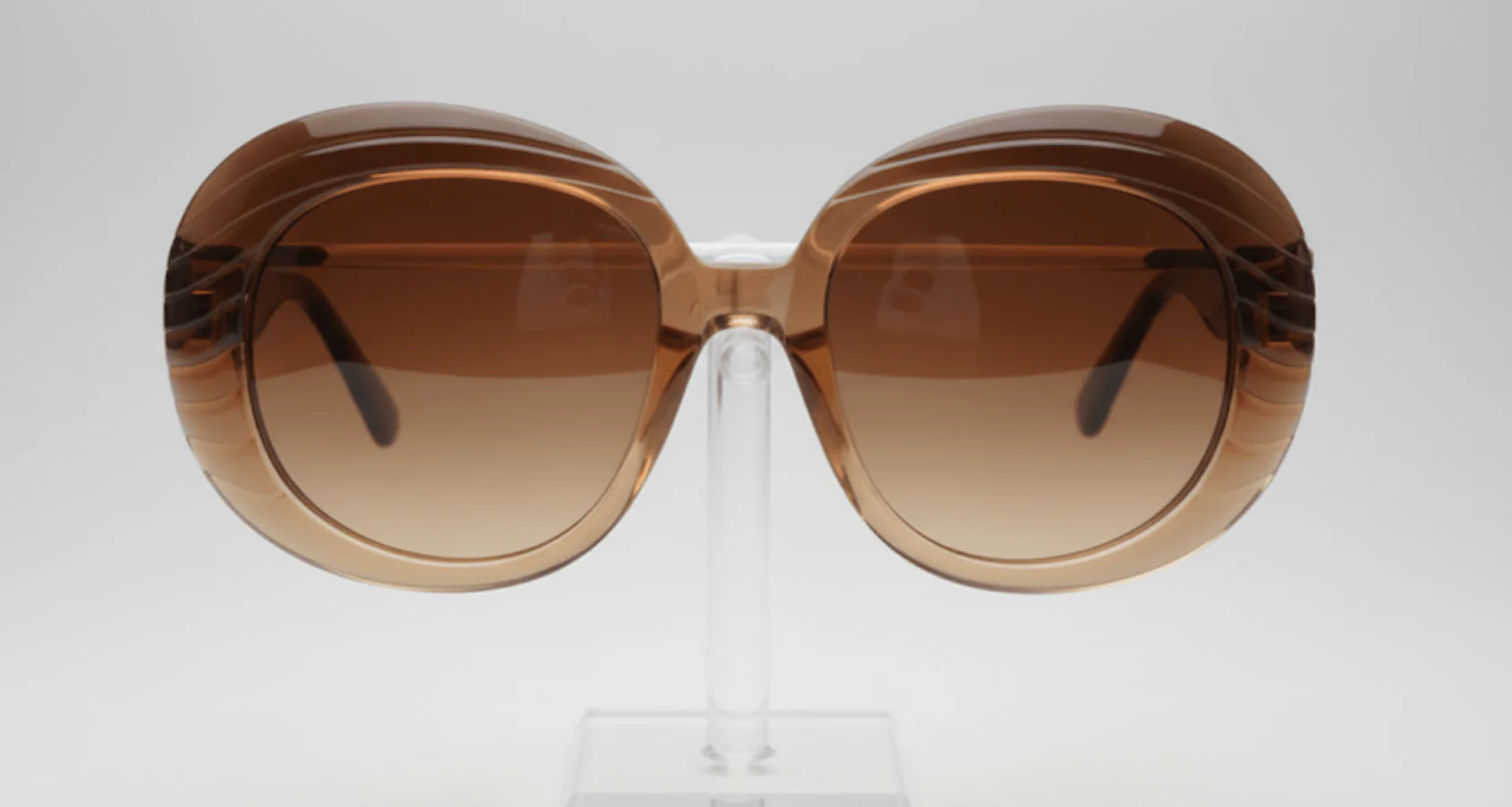 Chic Looks Sunglasses - Oversized Oval Frame