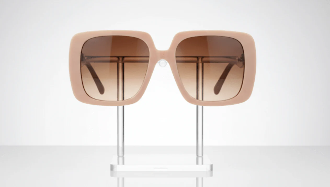 Chic Looks Sunglasses - Oversized Square Frame - Image 4