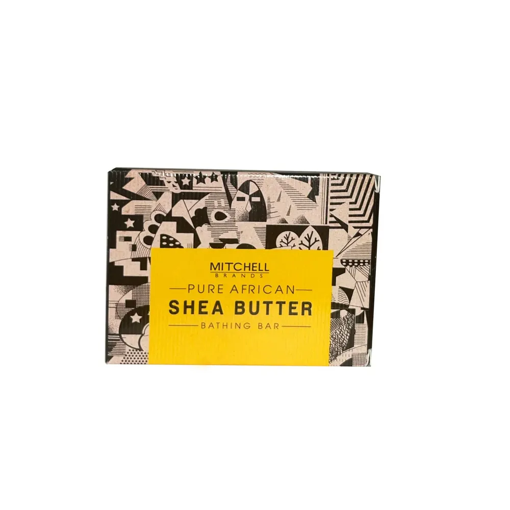 African Raw & Natural Shea Butter Bathing Bar – 100 g