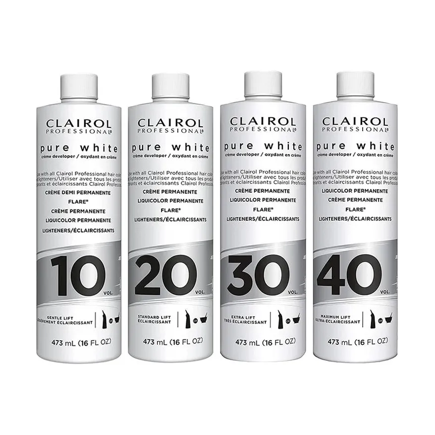Clairol Professional Pure White Creme Developer - 16 Oz