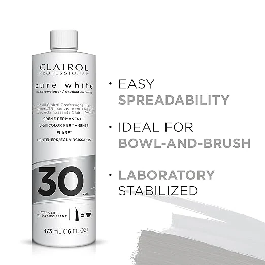 Clairol Professional Pure White Creme Developer - 16 Oz - Image 12