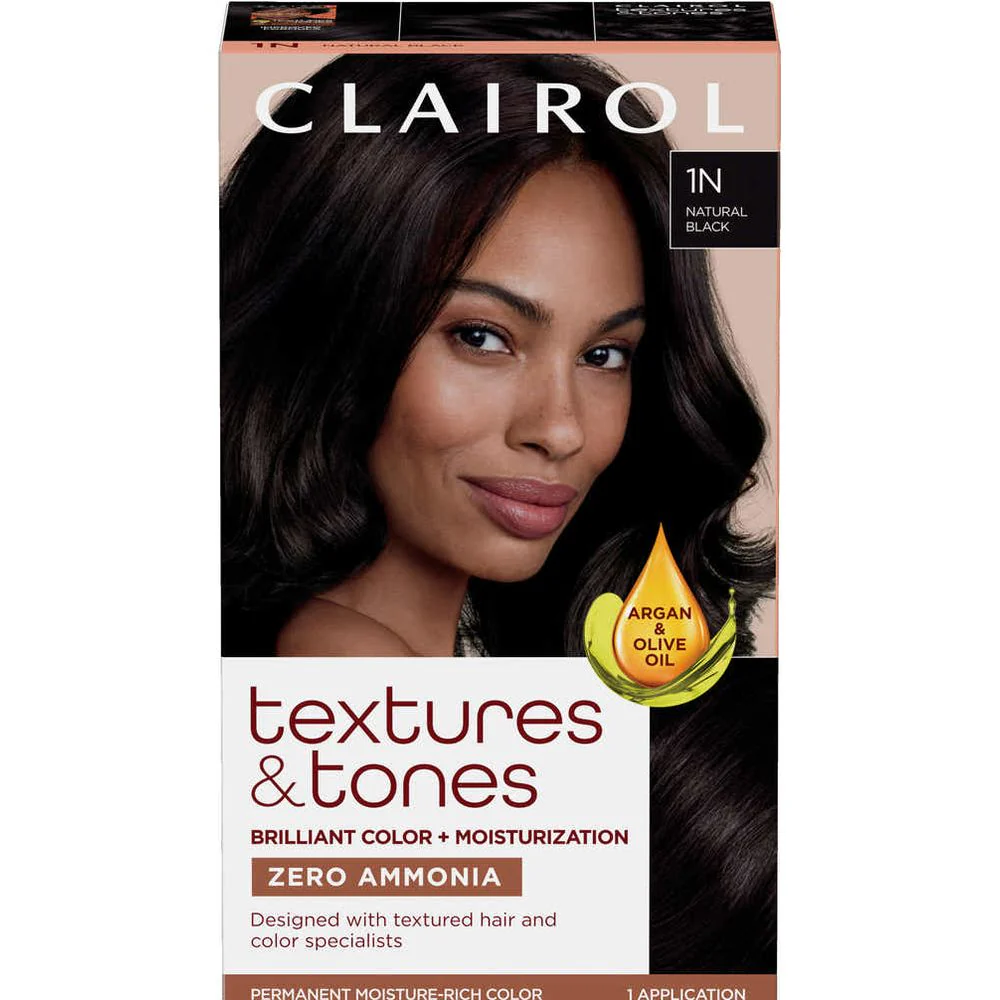 Clairol Professional Texture & Tones Permanent Hair Color Fade Resistant Hair Dye 1oz - Image 2