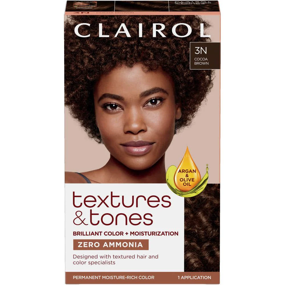 Clairol Professional Texture & Tones Permanent Hair Color Fade Resistant Hair Dye 1oz - Image 4