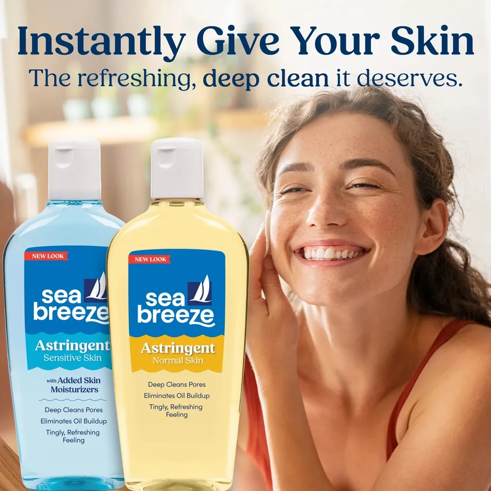 Classic Clean Sea Breeze Astringent for Original & Sensitive Skin - 10oz