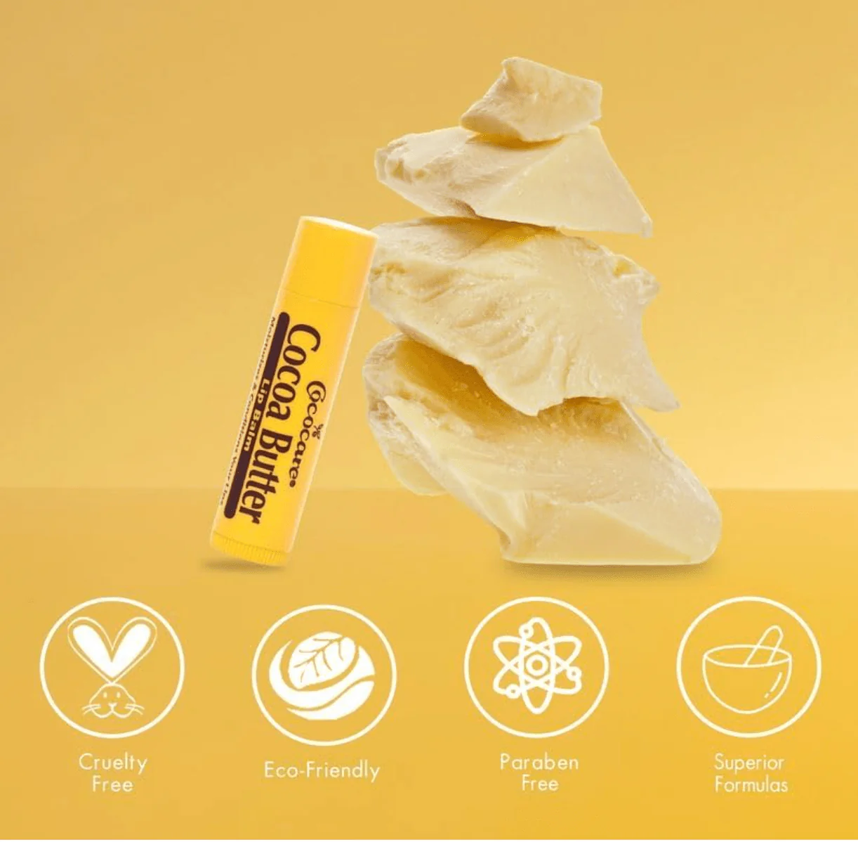 Cococare Lip Balm Cocoa Butter - 0.15oz - Image 4
