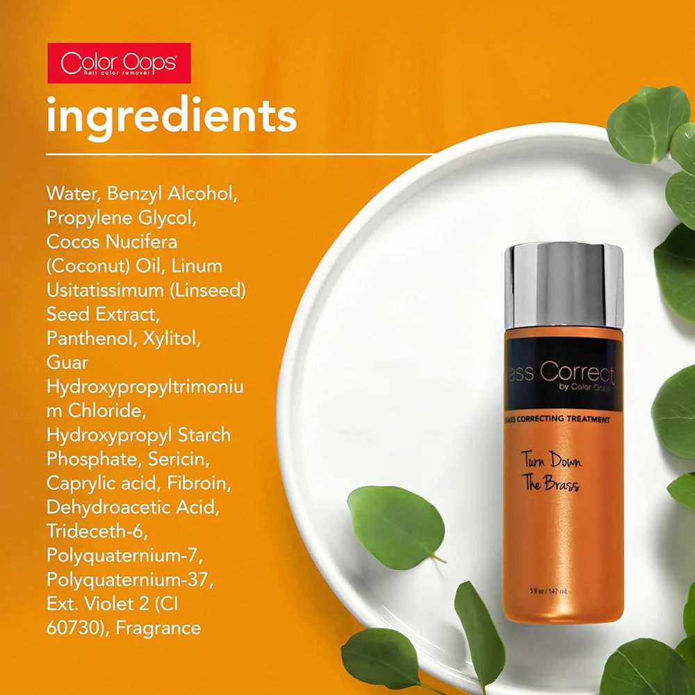 Color Oops BRASS CORRECT Purple Conditioning Treatment – 4 fl oz - Image 5