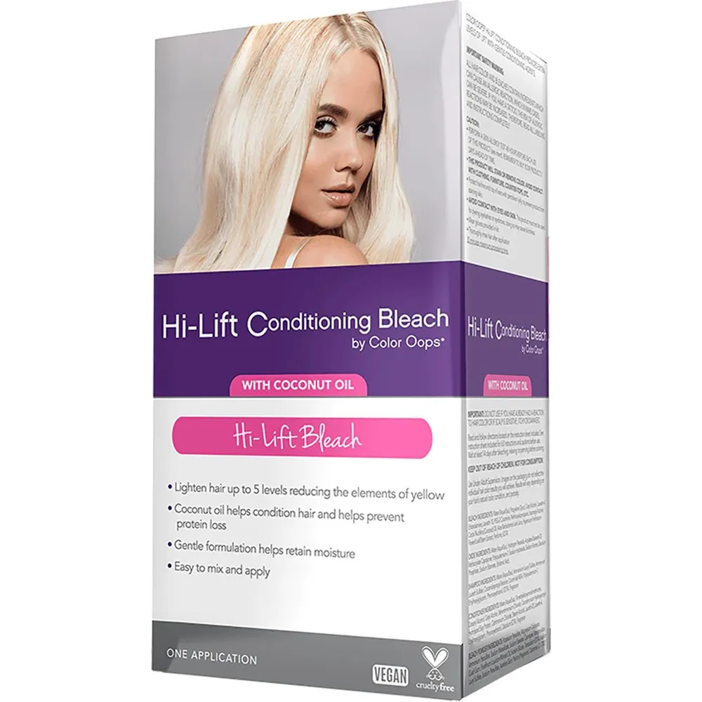 Color Oops Hi-Lift Conditioning Bleach β 1 Application