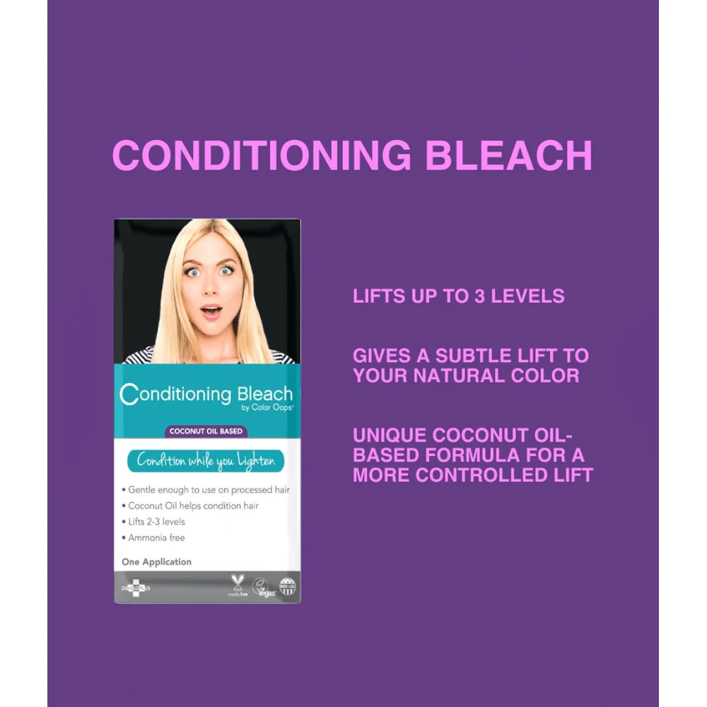 Color Oops Hi-Lift Conditioning Bleach β 1 Application - Image 6