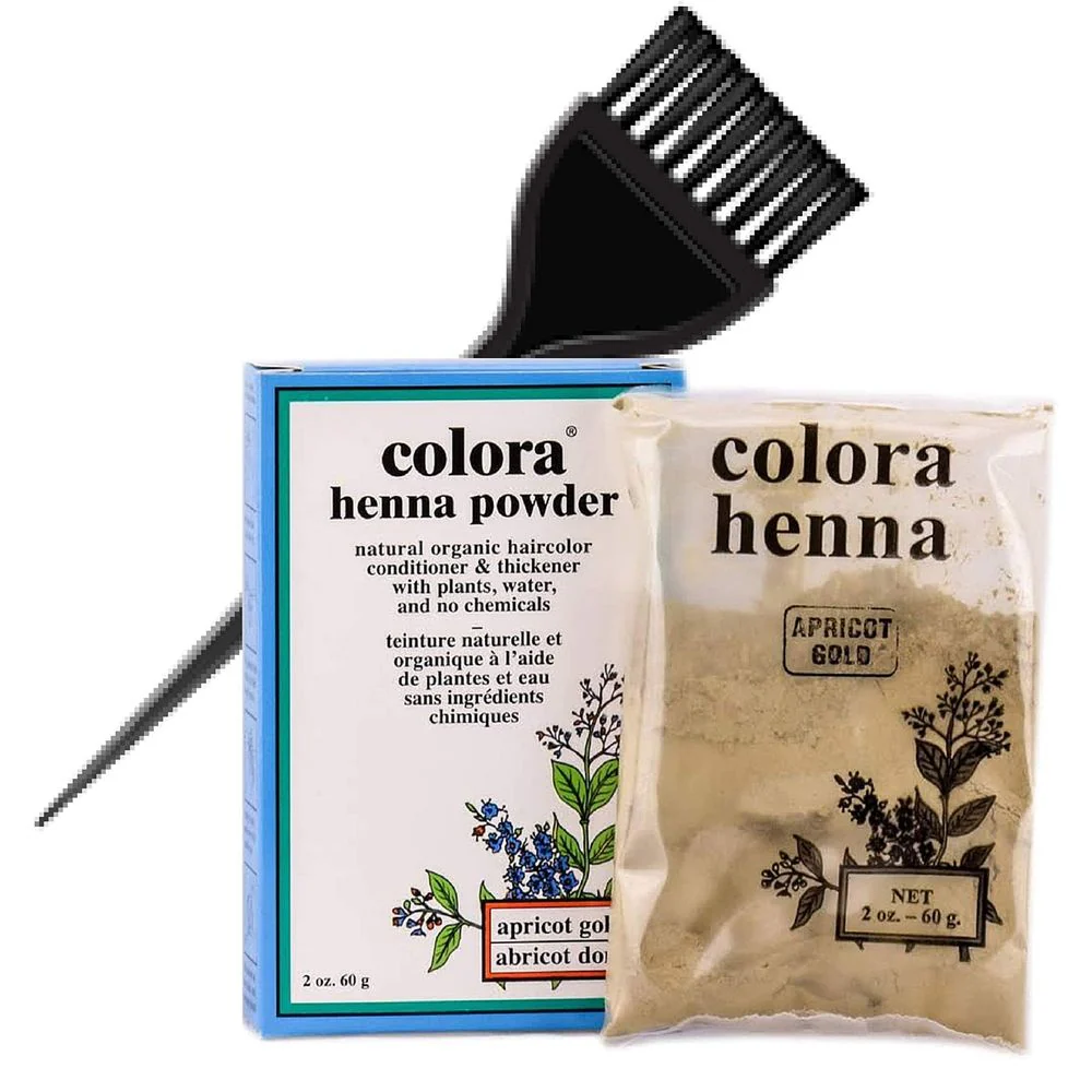 Colora Henna Powder Hair Color – 2 oz (w/ Brush) - Image 2