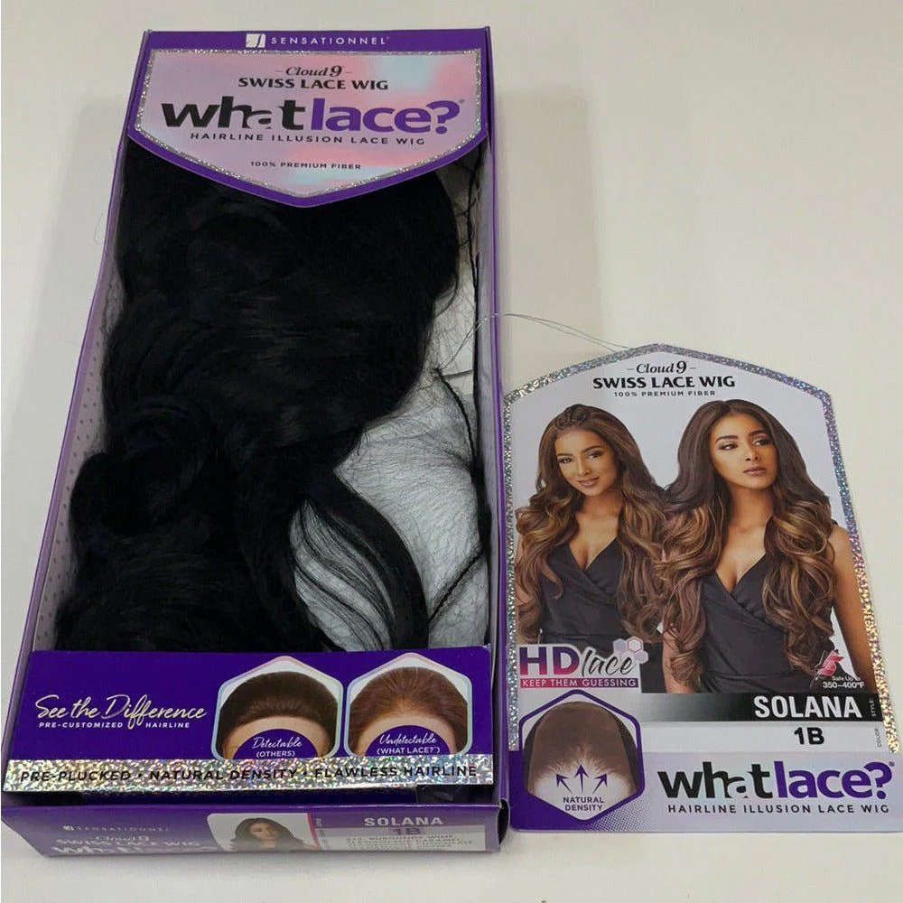 Sensationnel Cloud 9 What Lace Synthetic 13x6 HD Lace Front Wig - Solana - Image 11