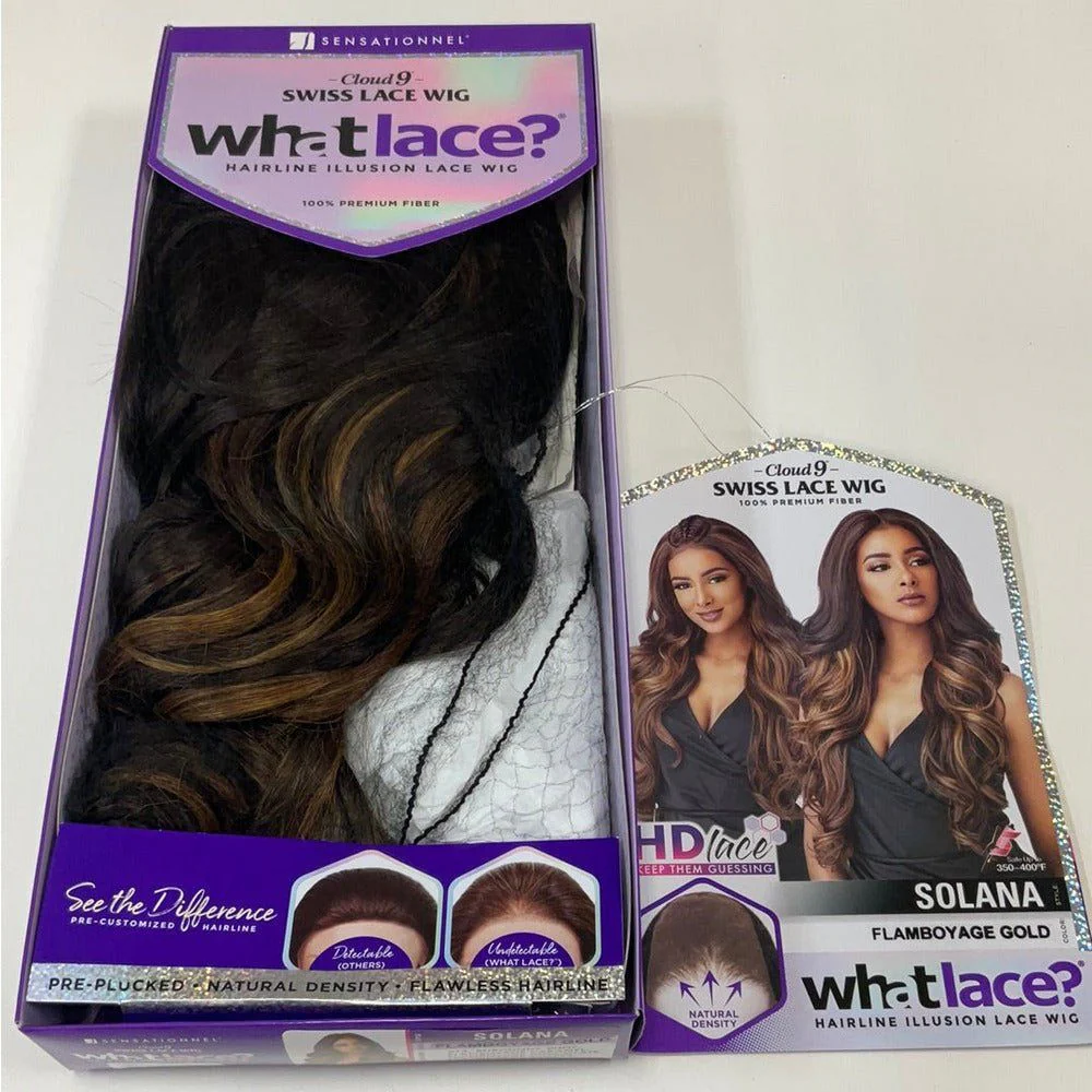 Sensationnel Cloud 9 What Lace Synthetic 13x6 HD Lace Front Wig - Solana - Image 7