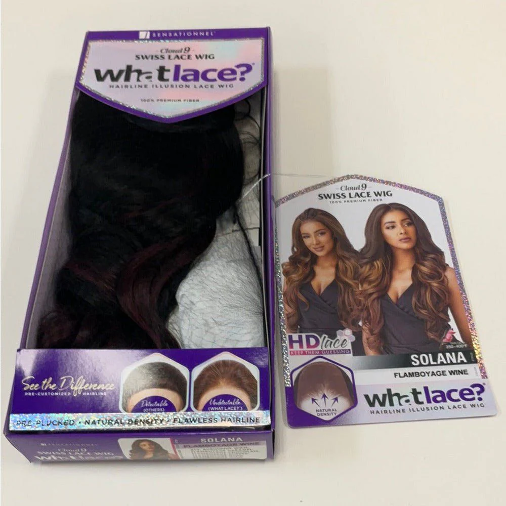 Sensationnel Cloud 9 What Lace Synthetic 13x6 HD Lace Front Wig - Solana - Image 9