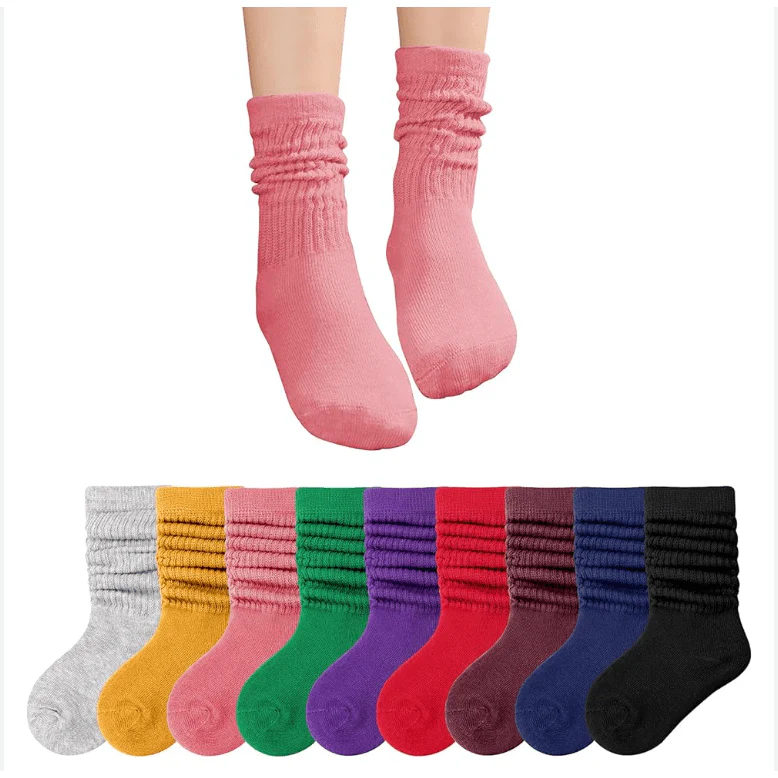 LQQKS Kids Slouch Socks – 11 Colors - Image 2