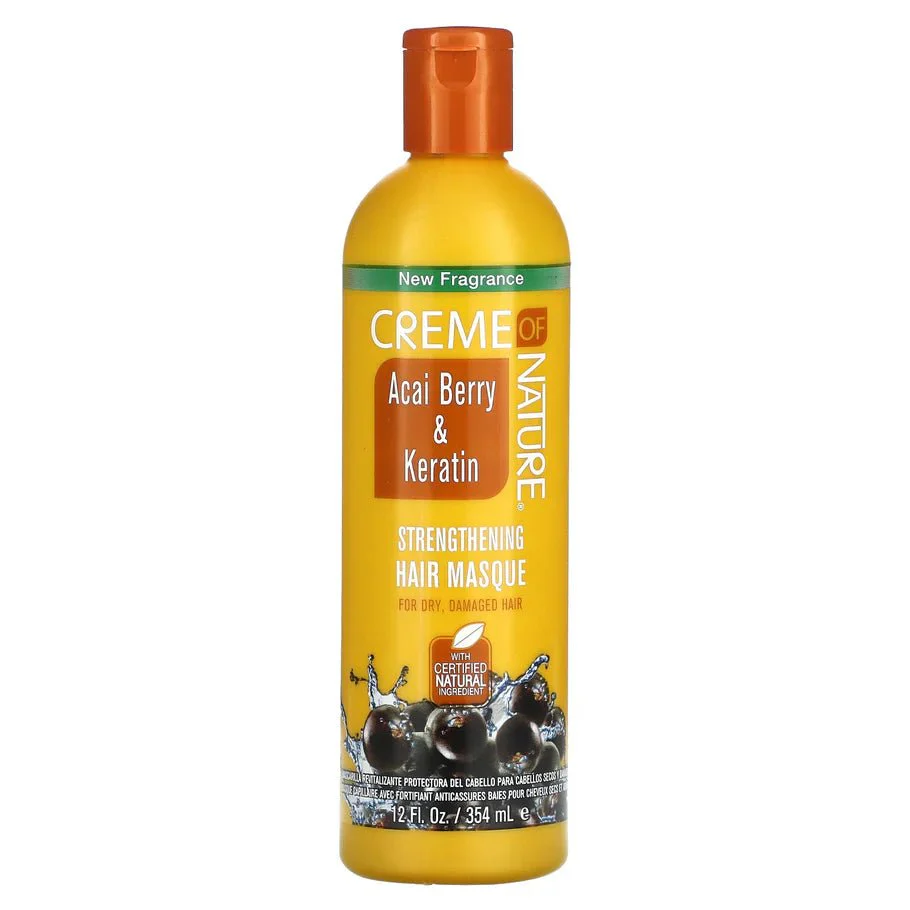 Creme of Nature Acai & Keratin Hair Masque β 12oz