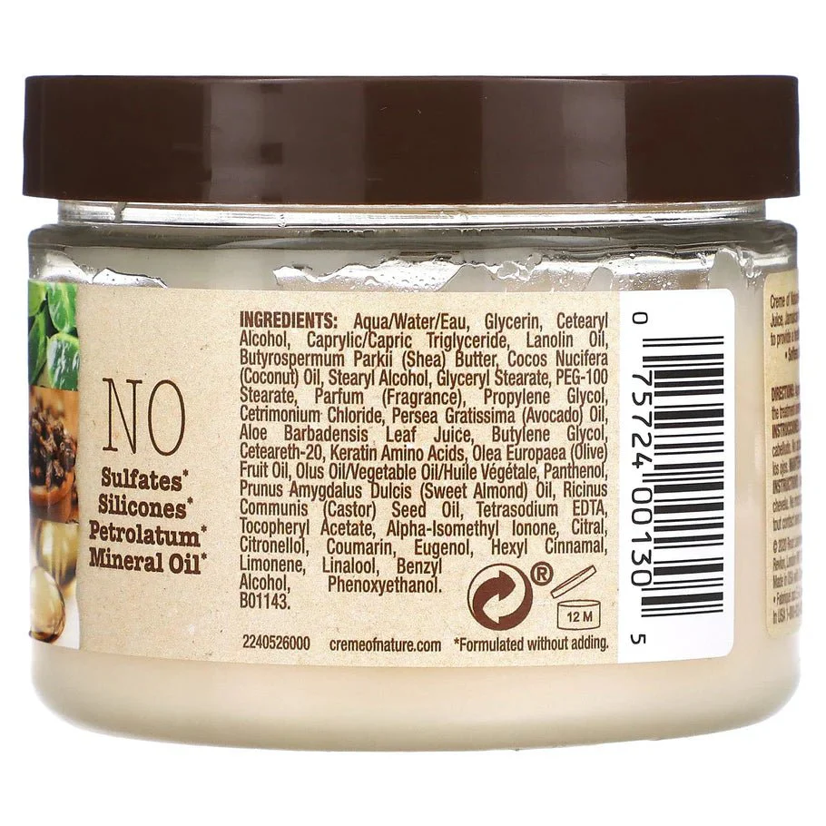Creme of Nature Anti-Breakage Overnight Treatment with Aloe and Black Castor Oil - 4.76 oz - Image 2