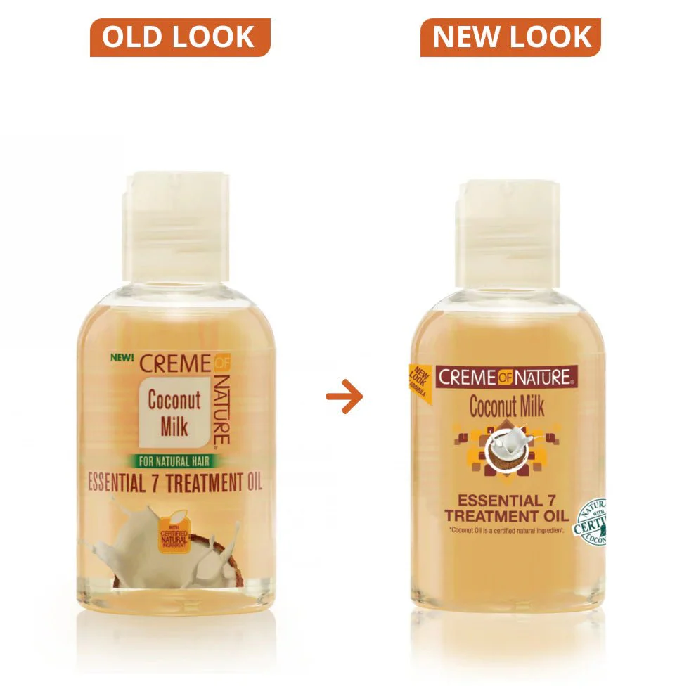Creme of Nature Essential 7 Oil Coconut Milk β 4oz - Image 2