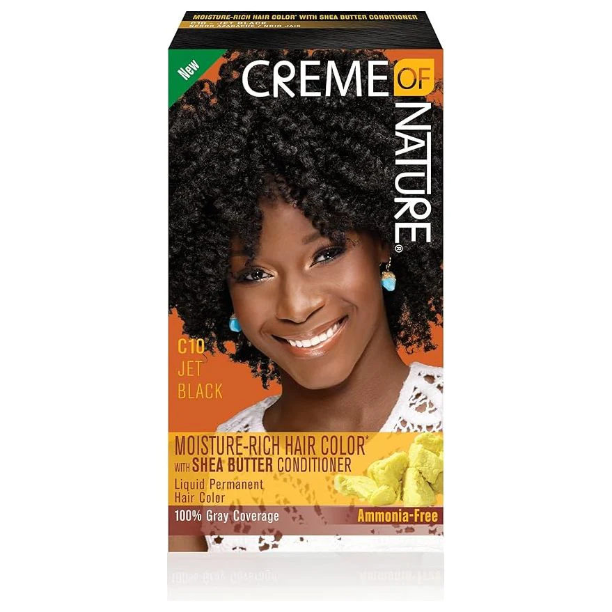 Creme of Nature Liquid Hair Color – Shea Butter Conditioner – 10 Shades - Image 2