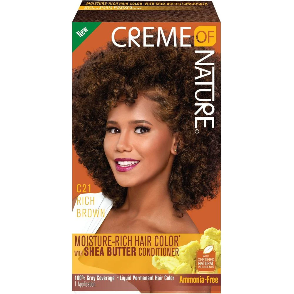 Creme of Nature Liquid Hair Color – Shea Butter Conditioner – 10 Shades - Image 5