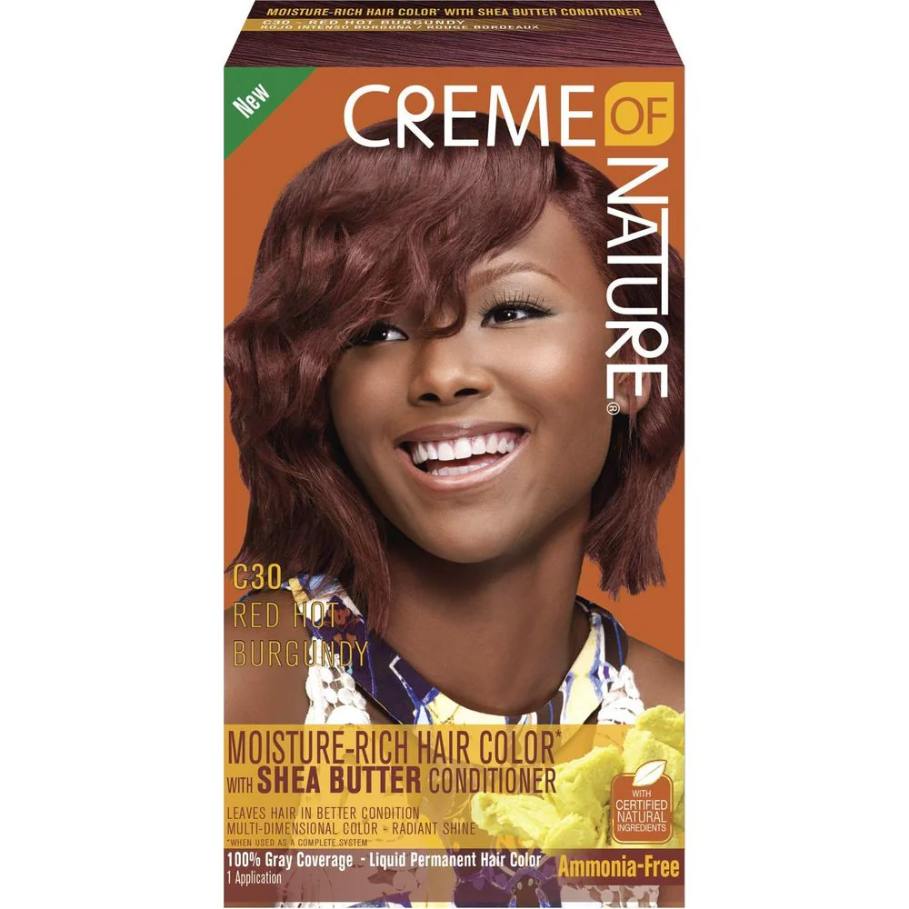 Creme of Nature Liquid Hair Color – Shea Butter Conditioner – 10 Shades - Image 6
