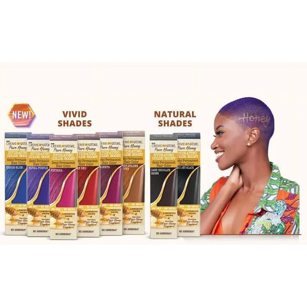 Creme of Nature Pure Honey Hydrating Color Boost β 3oz - Image 4