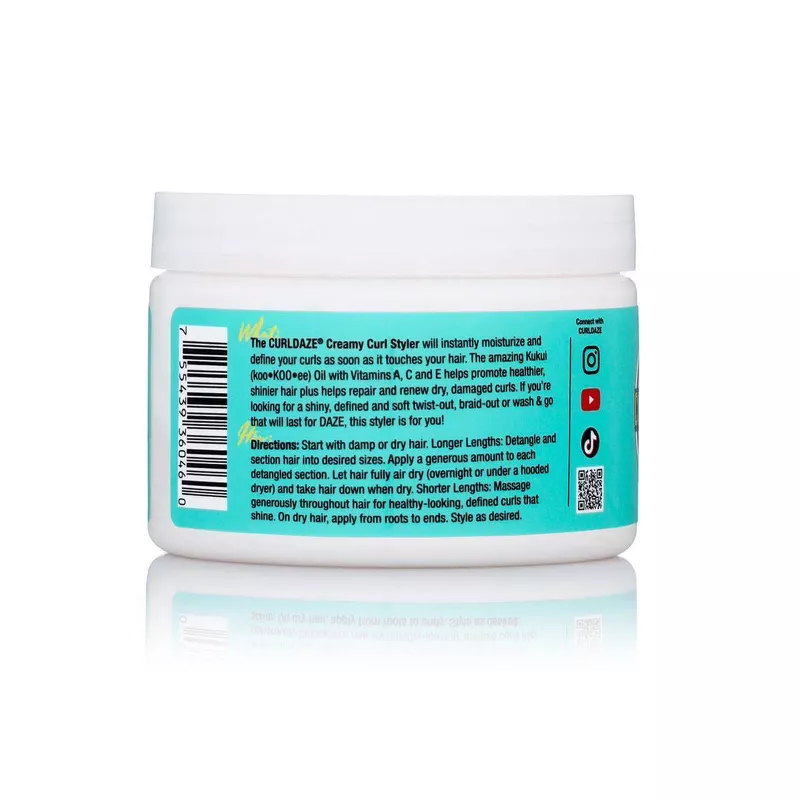 CurlDaze Curl Styler with Kukui Oil – 12 fl oz - Image 3
