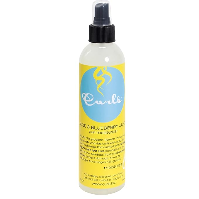 Curls Blueberry Bliss Aloe & Blueberry Juice Moisturizer – 8 oz - Image 2