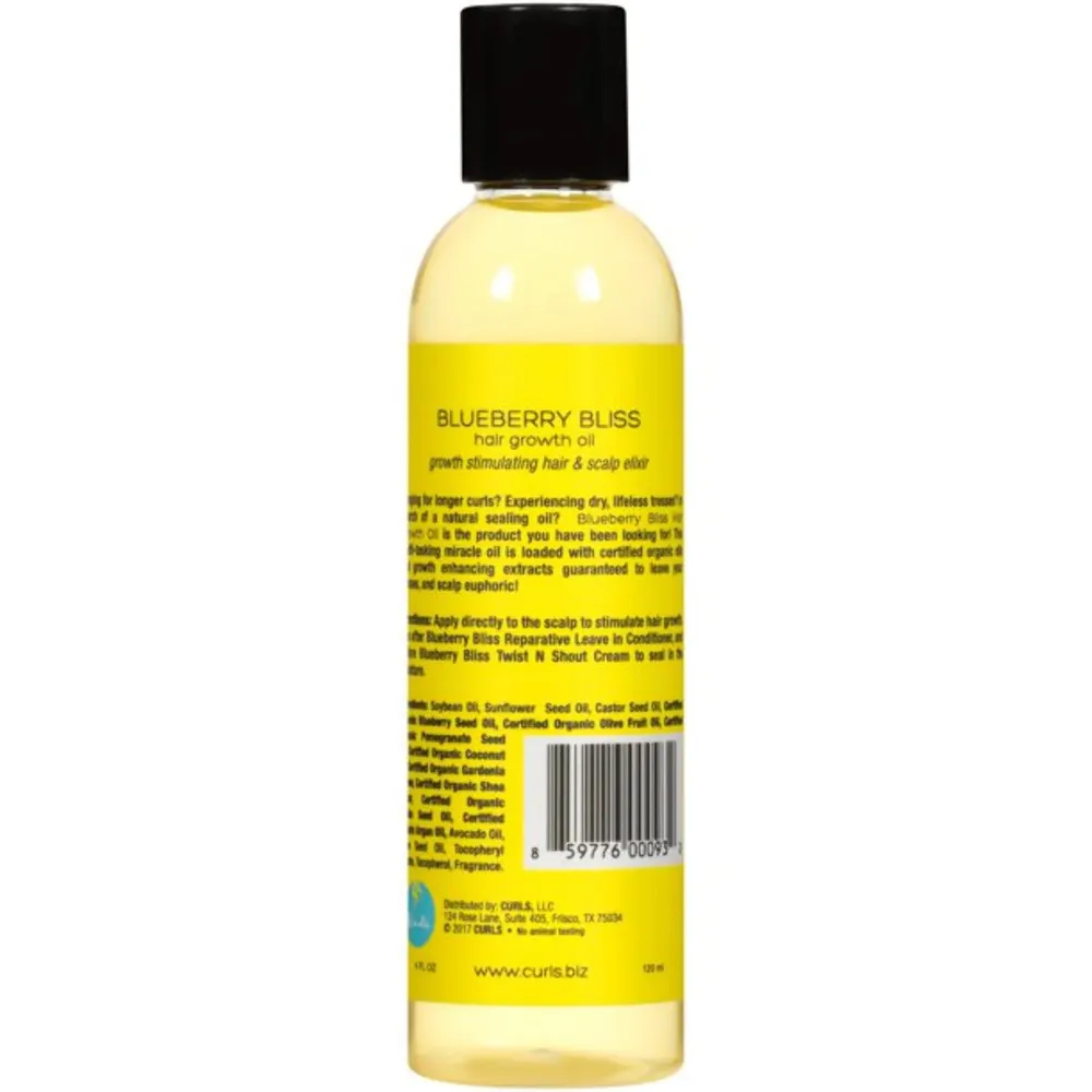 Curls Blueberry Bliss Hair Growth Oil – 4 oz - Image 2