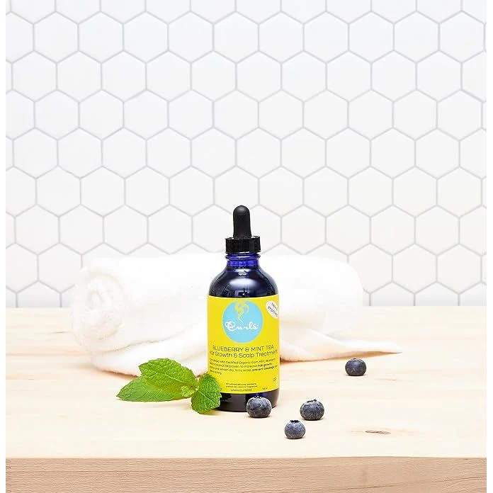 Curls Blueberry & Mint Tea Scalp Treatment – 4 oz - Image 4