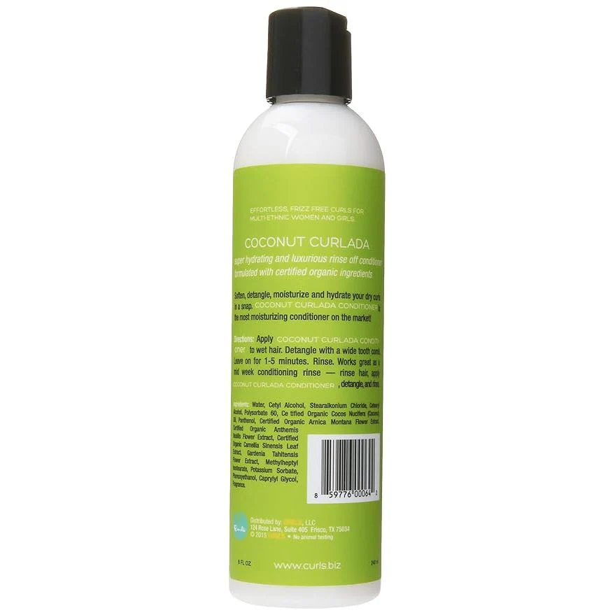 CURLS Coconut CURLada Conditioner – 8 fl oz - Image 2