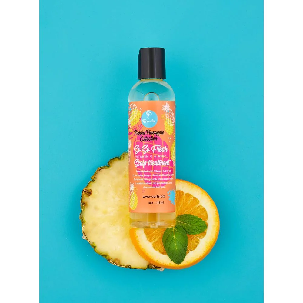 CURLS Poppin Pineapple So So Fresh Vitamin C Scalp Treatment - 4 oz - Image 2