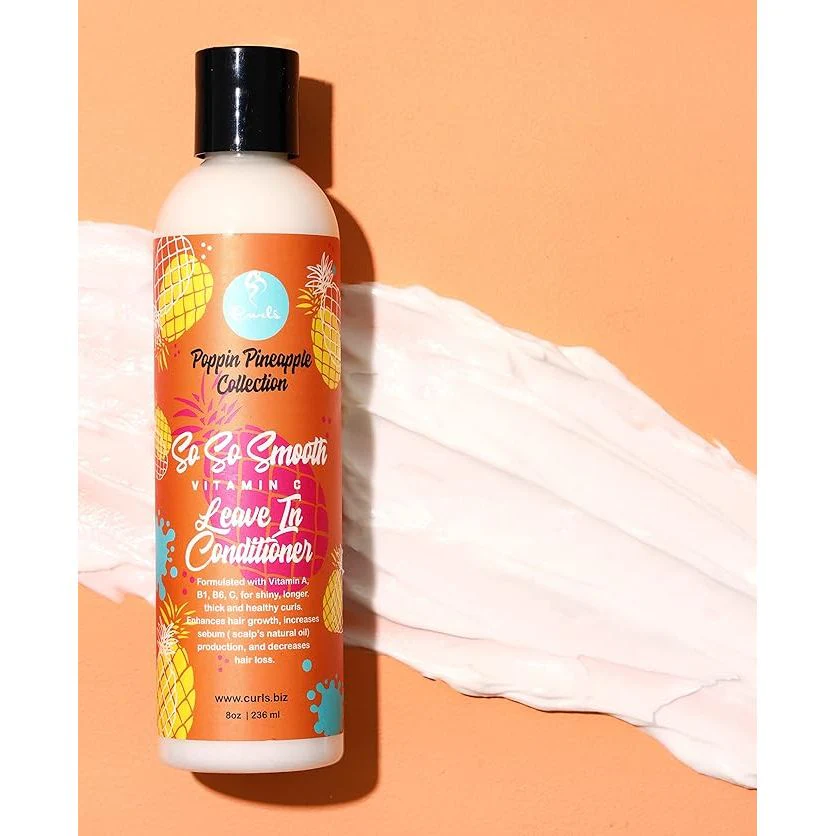 Curls Poppin’ Pineapple Vitamin C Hair Care Collection – 8 oz - Image 4