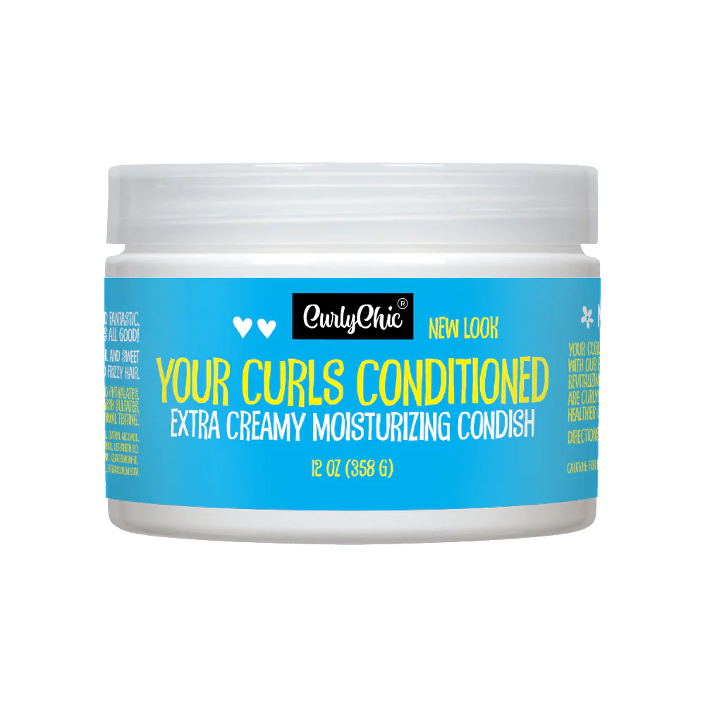 Curly Chic Your Curls Defined Light Hold Styling Gel 11.5oz - Image 4